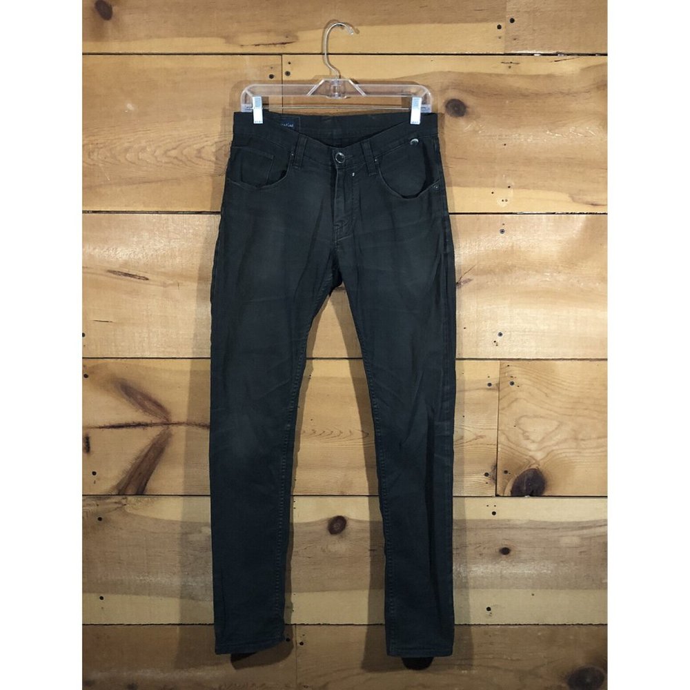 Matias Barri Pants Womens Size 29 Demin Straight Leg Made USA Black